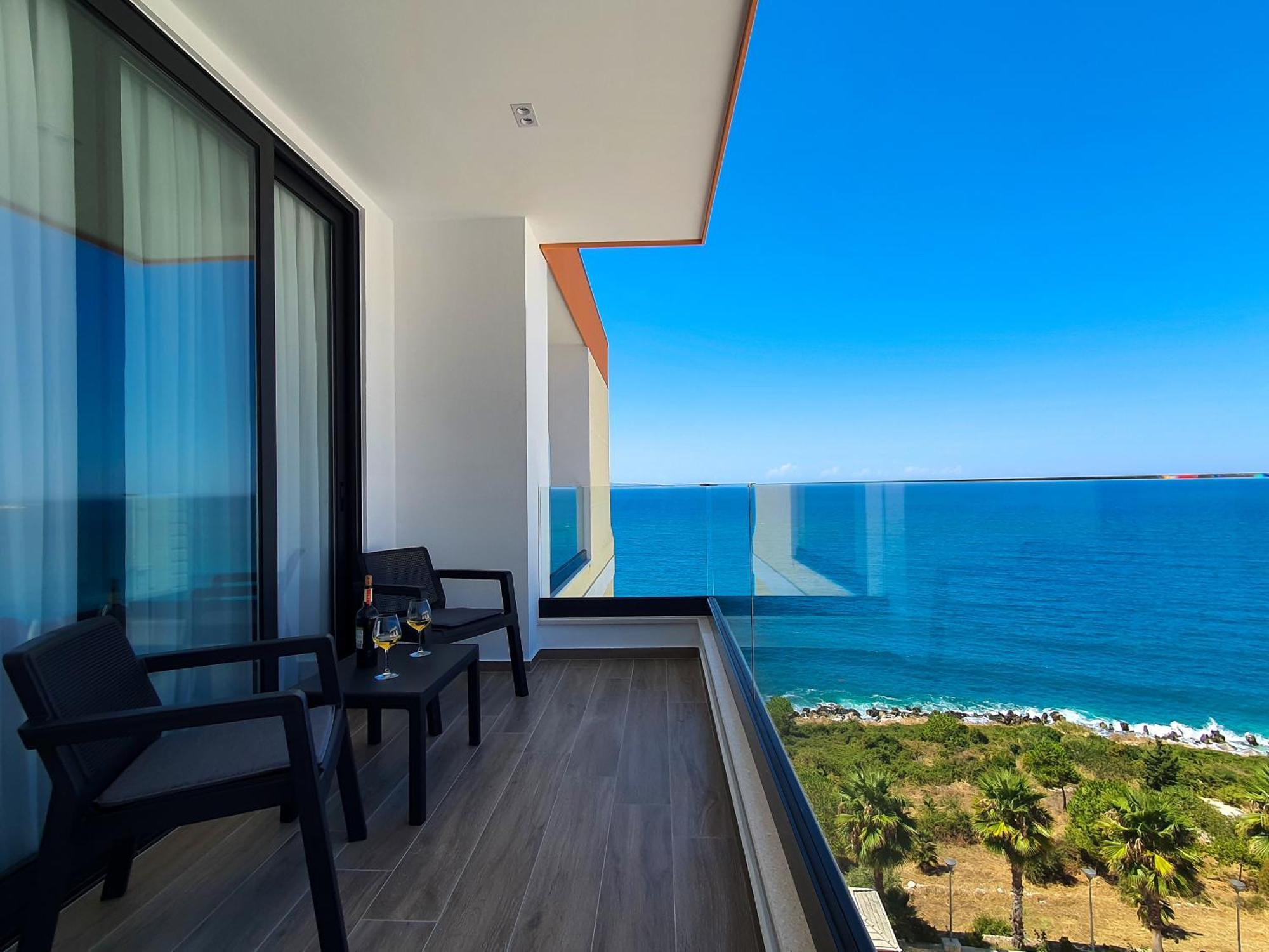 Lookout Apartments Saranda Extérieur photo